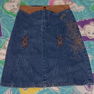 2002 Bratz Vintage Blue Jean Denim Skirt